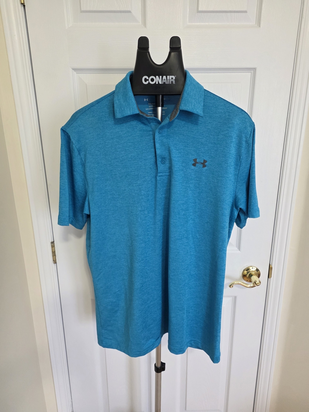Under Armour Blue-Teal Men's Polo Shirt